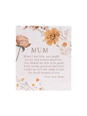 Rustic Meadow Mum Verse