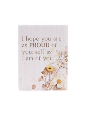 Rustic Meadow Proud Ceramic Magnet