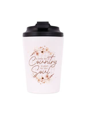 Rustic Meadow Insulated Coffee Cup