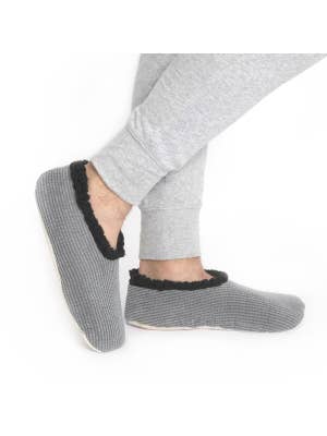 SnuggUps Men's Cord Grey