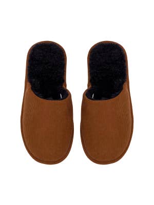 SnuggUps Men's Slide Brown
