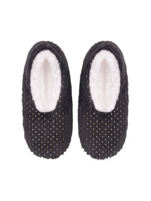 SnuggUps Women's Metallic Charcoal