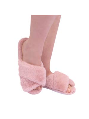 SnuggUps Women's Cross Open Toe Blush