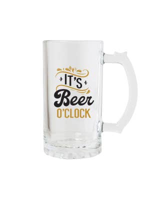 Sip Celebration Beer O'Clock Beer Glass