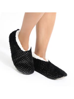 SnuggUps Women's Metallic Black