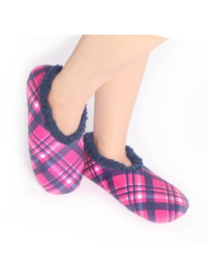 SnuggUps Women's Print Bright Plaid