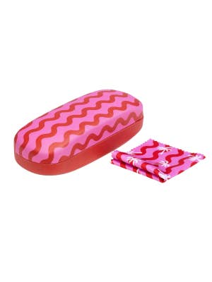 Summer Waves Sunglass Case