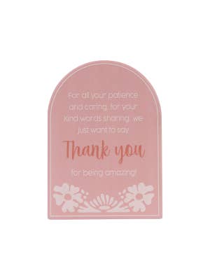 Teacher Thank You Verse