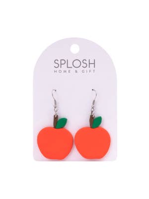 Teacher Apple Earrings