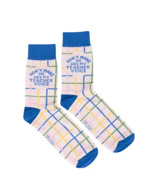 Teacher Voice Socks