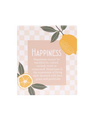 Tuscan Sun Happiness Verse