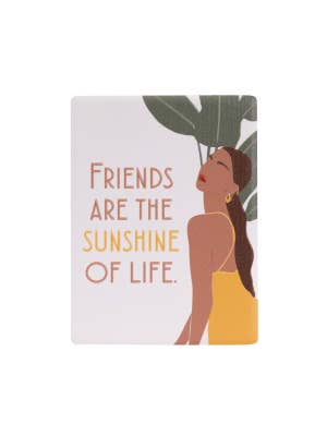 Tuscan Sun Friends Ceramic Magnet