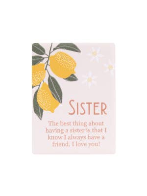 Tuscan Sun Sister Ceramic Magnet
