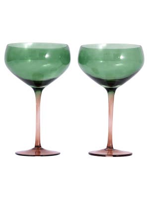 Tuscan Sun Cocktail Glasses Set Of 2