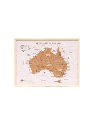 Caravan Australia Map