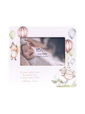 Tiny Wonders Smile 4x6 Ceramic Frame