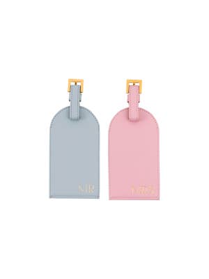 Wedding Mr & Mrs Luggage Tag Set