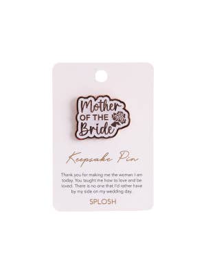 Wedding Mother Of The Bride Keepsake Pin