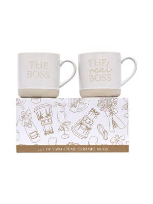 Wedding Boss Mug Set
