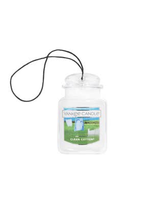Yankee Car Jar Ultimate Clean Cotton 