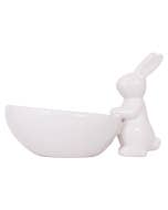 Easter Ceramic Bunny and Egg Bowl
