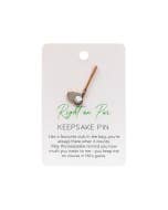 Champions Of Life Right On Par Keepsake Pin