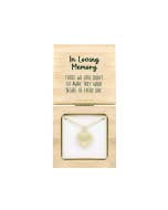 Heart & Soul In Loving Memory Locket Necklace