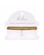 KiKi Golden Mirage Crystal Wrap Jewellery
