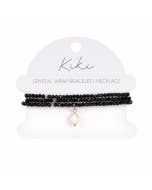 KiKi Obsidian Dream Crystal Wrap Jewellery