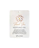 Thank You Daisy Keepsake Pin