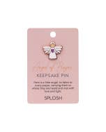 Angel Of Prayer Keepsake Pin
