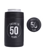 Celebration 50th Insulated Drink Cooler & Badge Set