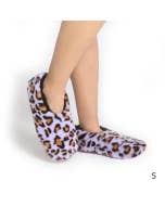 SnuggUps Women's Leopard Lilac Small