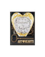 Demdaco Sisters By Heart Art Hearts