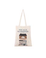 Forever Booked Canvas Tote