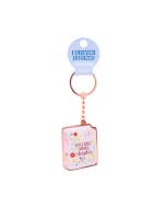 Forever Booked One More Chapter Keychain