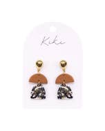 KiKi Gold Foil Glitz Earrings