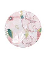 Love, Vera Clay Floral Ceramic Coaster