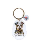 Pet Keyring Schnauzer