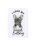 Pet Lovers French Bulldog Acrylic Magnet