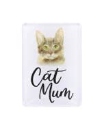 Pet Lovers Cat Mum Acrylic Magnet