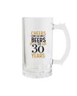 Sip Celebration 30th Beer Glass