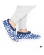 SnuggUps Men's Velvet Camo Blue Medium