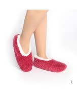 SnuggUps Women's Soft Petal Burgundy L