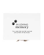 Sympathy Pet In Loving Memory Keepsake Box